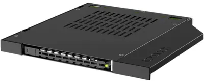 Produktbild von Icy Dock Though Armor MB411V4PO-2B , Wechselrahmen, (2.5" U.2/U.3 NVMe