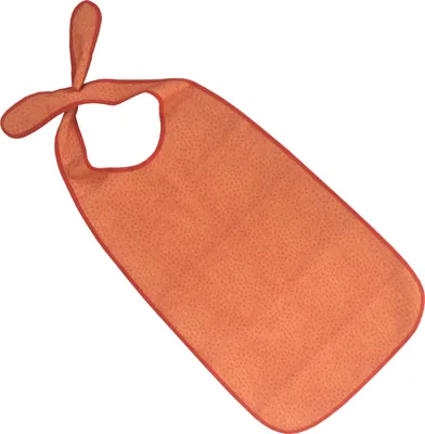Produktbild von PFLEGE POINT® Ess-Schürze mit Steckverschluss orange