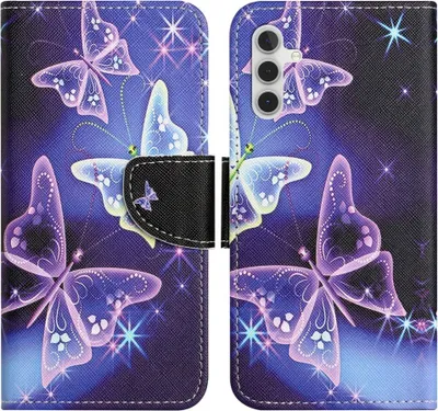 Produktbild von Samsung Galaxy A34 Hülle - Coverup Klapphülle - Schmetterlinge