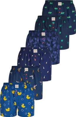Produktbild von Phil & Co. Berlin Herren Boxer 6-Pack Prints - Set 9 - Größe XXL