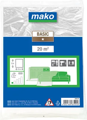 Obrázok produktu pre Mako Allzweckplane štandard - 4 x 5 m