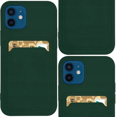 Obrázek produktu pro Pouzdro Card Case Cover pro Samsung Galaxy A42 Dark Green