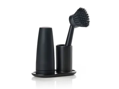 Produktbild von Zone Denmark 332056, Geschirrspül-Set, Flasche, Keramik, Acrylnitril-Butadien-Styrol (ABS), Schwarz, 150 mm