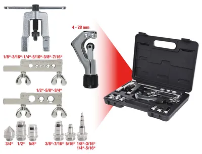Immagine prodotto di KS Tools 1221100 Flanges and sleeve set
