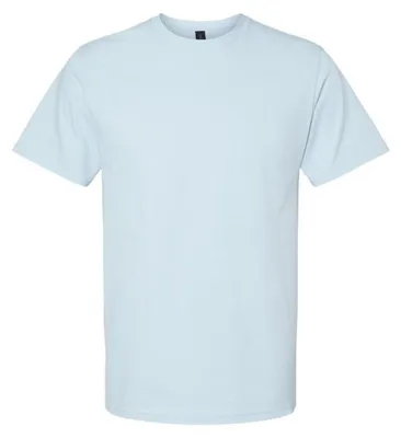 Productafbeelding van Gildan - "Softstyle" T-shirt, medium, uni, voor heren/dames, model LT515 (maat S) (lichtblauw)