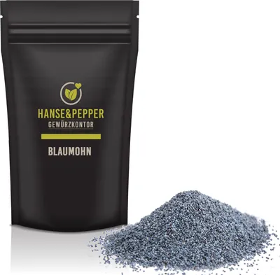 Produktbild von 250g Blaumohn ganz Top 1A Aromatisch natürlich vom Hanse&Pepper Gewürzkontor  - Gourmet Serie