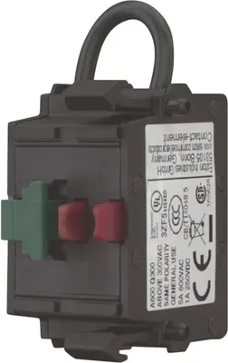 Produktbild von Eaton M22-K01SMC10, Schwarz, 0.5 - 2.5 mm², -25 - 70 °C