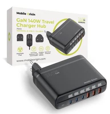 Productafbeelding van Mobile Origin MO-CH140-PW12, Interne unit, AC, Zwart