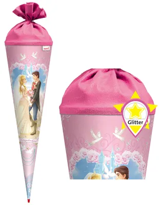 Produktbild von ROTH Schultüte "Königshochzeit" rund 700 mm