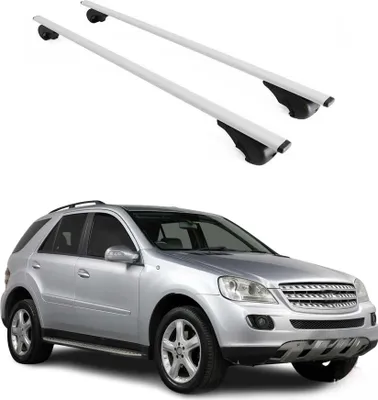 Produktbild von Dachträger Gepäckträger für Mercedes M Klasse W164 2006-2011 Metall Grau