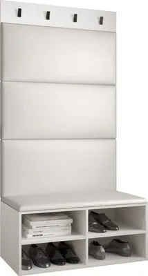 Produktbild von Garderobe MIRO Set 2 mit gepolsterten Paneelen Industrial Design