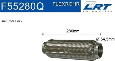 Produktbild von LRT F55280Q Flexrohr Abgasanlage Auspuffrohr