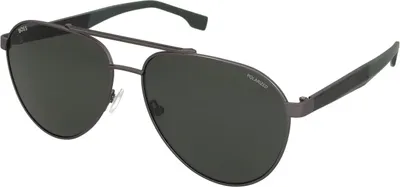 Produktbild von Hugo Boss Mod. Boss 1485 S Matte Ruthenium Green