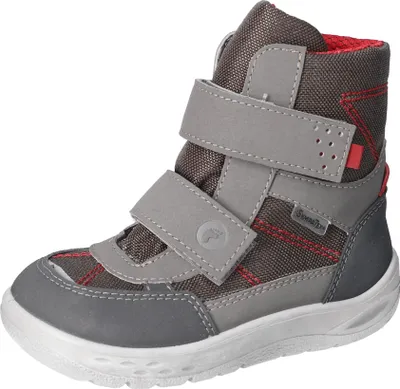 Produktbild von Ricosta Jungen Winterstiefeletten UKI 49118-24, 49118-25, 49118-26, 49118-27, 49118-28, 49118-29, 49118-30, 49118-31, 49118-32, 49118-33, 49118-34 RIC-50-6600403 meteor/schoko/rot 32