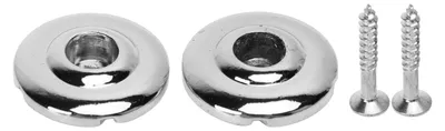 Produktbild von Runder Saitenniederhalter für E-Bass, reibungsarm, robust, dekorativ, silberfarben