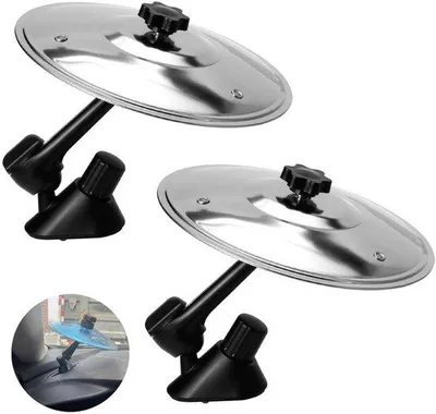 Produktbild von Miniklappen Zymbal Silber Metall Auto