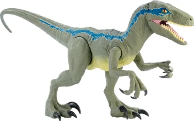 Produktbild von Jurassic World Riesendino Velociraptor Blue