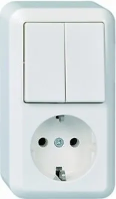 Produktbild von AP-Kombination rw Serienschalter 388504