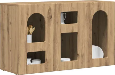 Produktbild von vidaXL Sideboard Artisan-Eiche 100 x 35 x 59 cm Holzwerkstoff