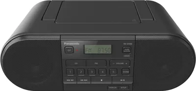 Produktbild von Panasonic RX-D500, Tragbar, FM, Automatisches Tuning, 20 W, Schwer, Weich, Vokal, MP3