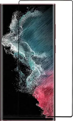Produktbild von Samsung Galaxy S23 Ultra Displayschutz - Full-Cover Panzerglas - Schwarz