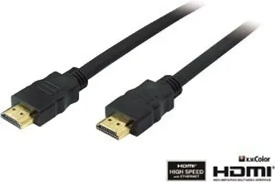 Produktbild von HDMI-Kabel, HIGH SPEED with ETHERNET, 2 m
