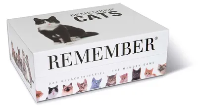 Produktbild von Remember Gedächtnisspiel Remember 44 'Cats' in der Magnetbox; MEM01