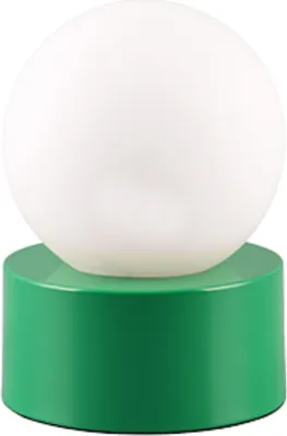 Immagine prodotto di Lampada da tavolo Countess verde e bianca 1xE14x25W in vetro, dimensioni: 17x12x12 cm, IP20, RL