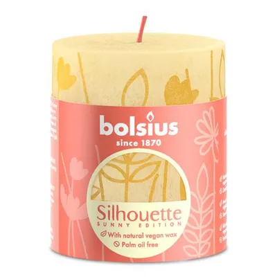 Image de Bolsius bougie rustique silhouette été 80/68mm