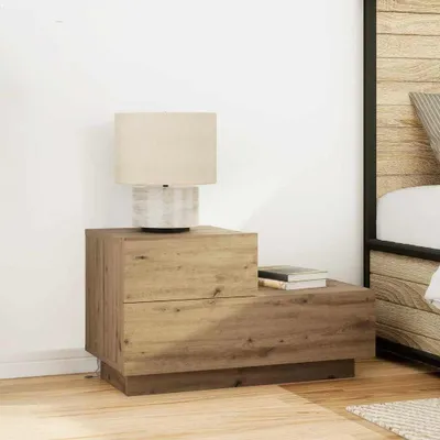 Produktbild von vidaXL Nachttisch Artisan-Eiche 70 x 36 x 40,5 cm Holzwerkstoff