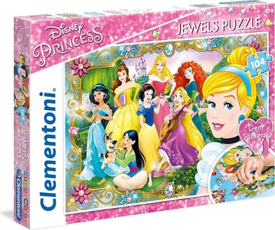 Produktbild von Clementoni Puzzle 104el mit Prinzessin 20147 p6, Preis für 1Stück.