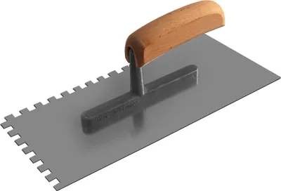Image de Taloche en acier E6 - bois - 280 x 130 x 0,7 mm