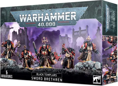 Produktbild von Warhammer 40.000 Black Templars Sword Brethren