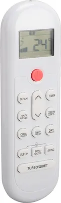 Obrázok produktu pre Diaľkové ovládanie klimatizácie Biela 0010404555A B 0010404555A 0010404555B Nahradený ovládač klimatizácie pre AQUA MABE AC