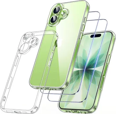 Produktbild von Schutzhülle + 2X Schutzglas für iPhone 17 Panzerfolie Display Case Screen Full 9H