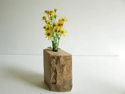 Produktbild von Holzvase "Woody" 2.0