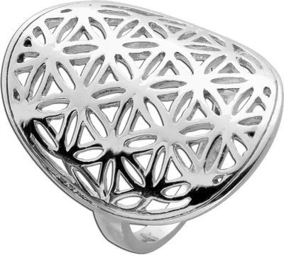 Produktbild von Damenring Silber 925 Lebensblume Design 19