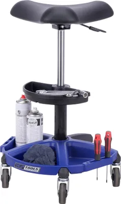 Produktbild von Mechaniker Hocker / Werkstatthocker mit Getränkehalter