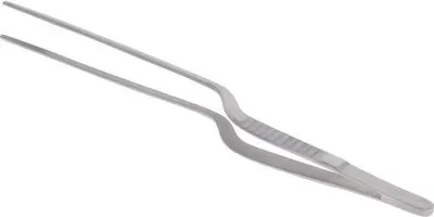 Produktbild von De Buyer Küchenpinzette - 20cm - Edelstahl Präsentationspinzette