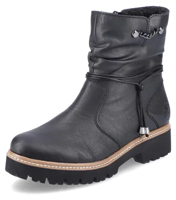 Produktbild von Rieker Damen Halblange Stiefel Z5770-00 schwarz Gr. 42
