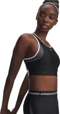 Produktbild von Under Armour Crossback Mid Open Back Sport-bh Schwarz S Damen Schwarz S