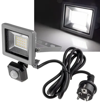 Produktbild von LED Außenstrahler mit Bewegungsmelder, IP44