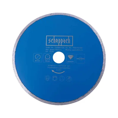 Obrázek produktu pro Diamantový řezný kotouč Scheppach pro řezačku dlaždic Ø 200 x 25,4 mm