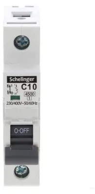 Immagine prodotto di Interruttore differenziale Schelinger / Interruttore magnetotermico / Interruttore di sicurezza / Da 2 A a 63 A / Monopolare / Tripolare