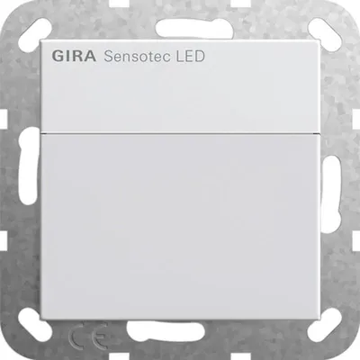 Produktbild von Gira Sensotec LED Bewegungsmelder System 55 Reinweiß seidenmatt o. Fernbedienung