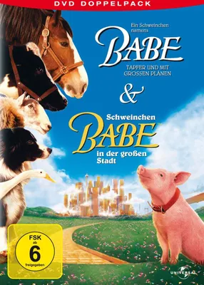 Produktbild von Ein Schweinchen namens Babe & Schweinchen Babe in der großen Stadt - DVD Doppelpack