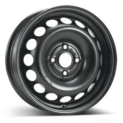Produktbild von 15 Zoll Stahlfelge ALCAR 15"x4.5" 4x100 PCD ET35 54.00mm Felge Schwarz