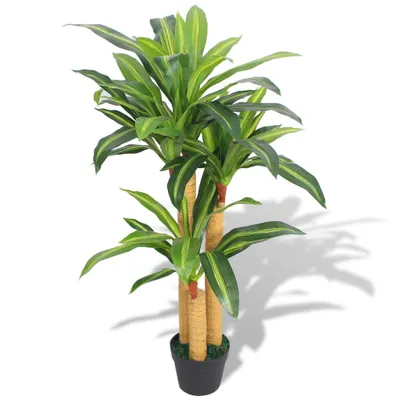 Zdjęcie produktu dla Vidaxl Art Dracena Pflanze mit Topf 100 cm Grün