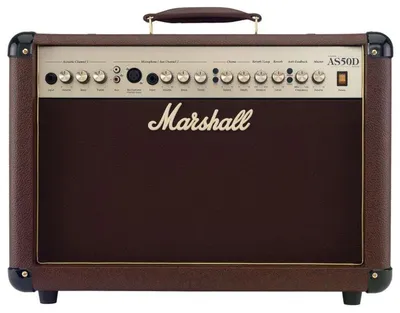 Productafbeelding van Marshall AS50D - 50-watt versterker voor akoestische instrumenten