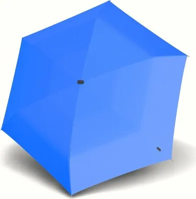Produktbild von Knirps X4U Ultra Light Slim Manual Neon Blue Regenschirm